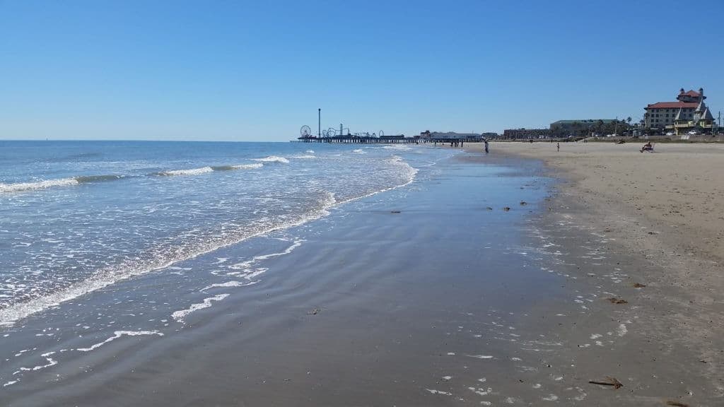 The beaches of Galveston mark the spot of one of the best half marathons in Texas