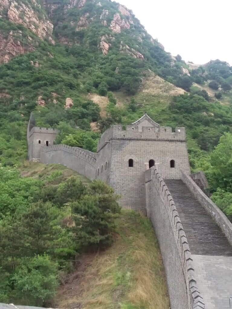 Views along the Great Wall Marathon course