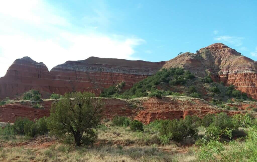 Incredible colors of Palo Duro Canyon State Park
