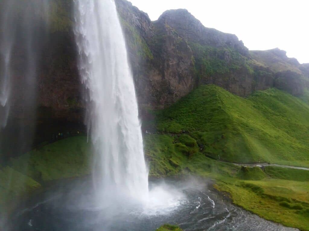 Seljalandsfoss waterfall in south Iceland