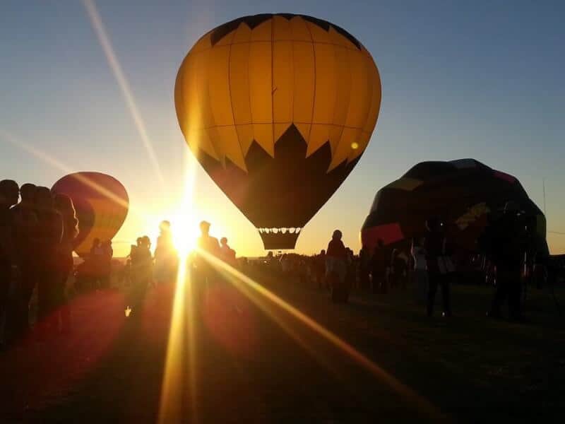 Glows of the Plano Balloon Festival and Half Marathon