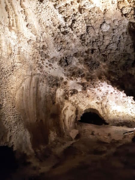 Below ground at Carlsbad Caverns National Park