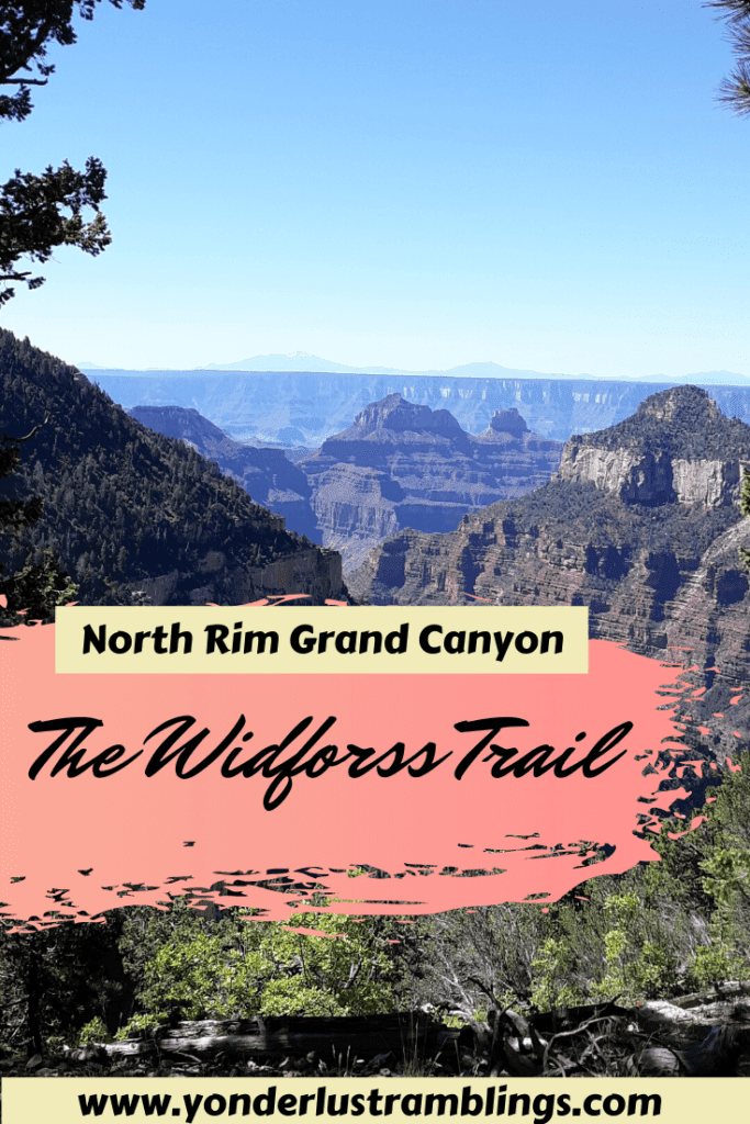 The best trail on the north rim Grand Canyon