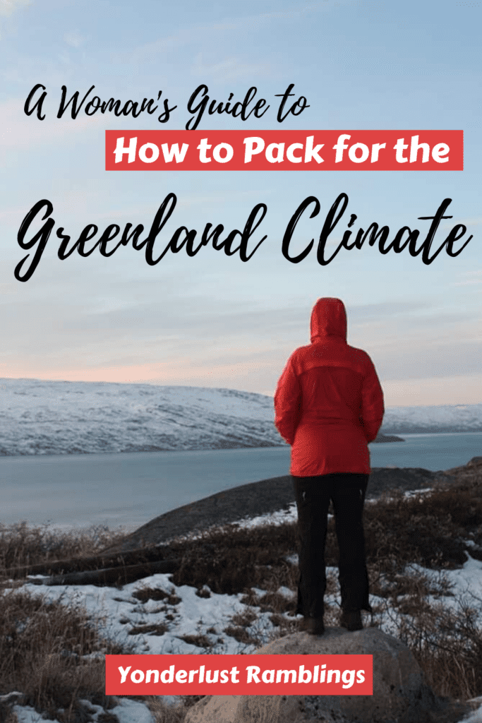 How to pack for the Greenland climate in fall