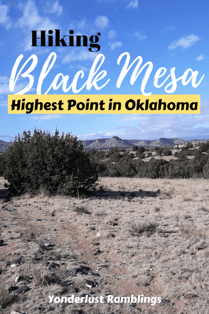 Hiking Black Mesa, the highest point in Oklahoma