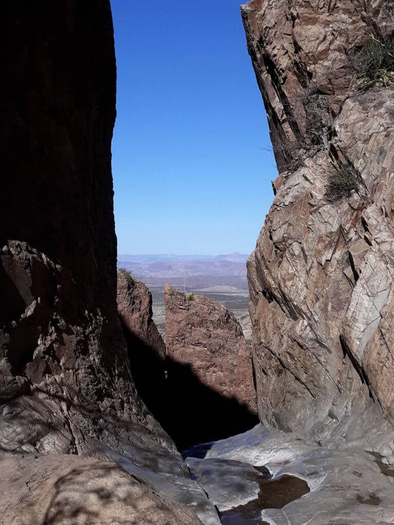 The Window Trail in Big Bend National Park
