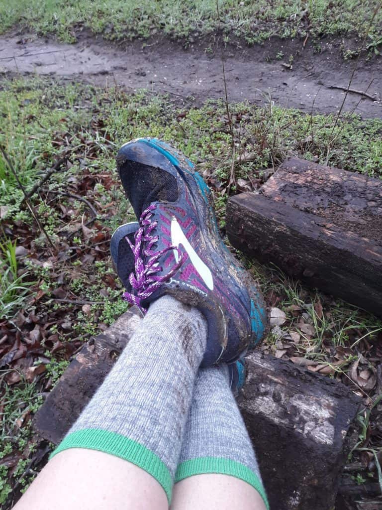 Trail running shoes are part of running words and running terms