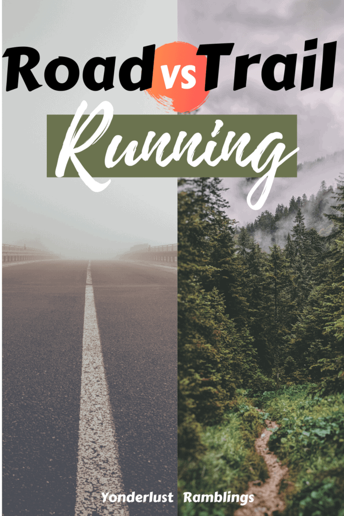 Trail running vs road running