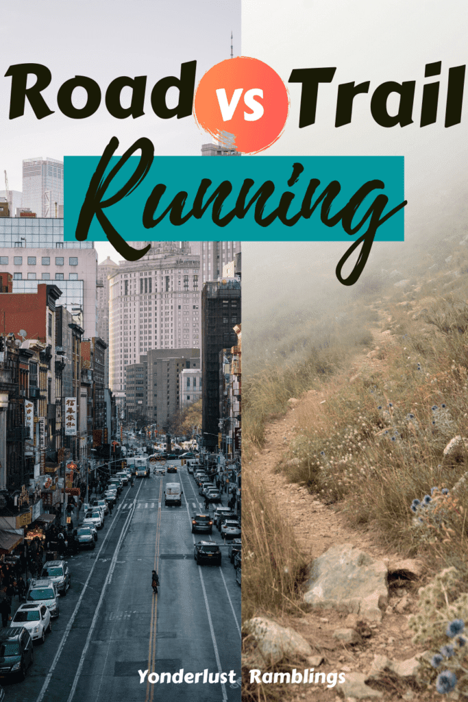 Trail running vs road running