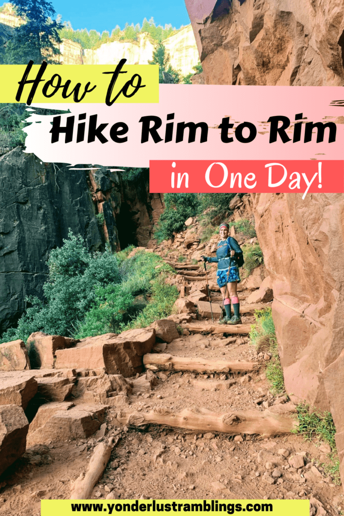Hiking the Grand Canyon Rim to Rim in One Day