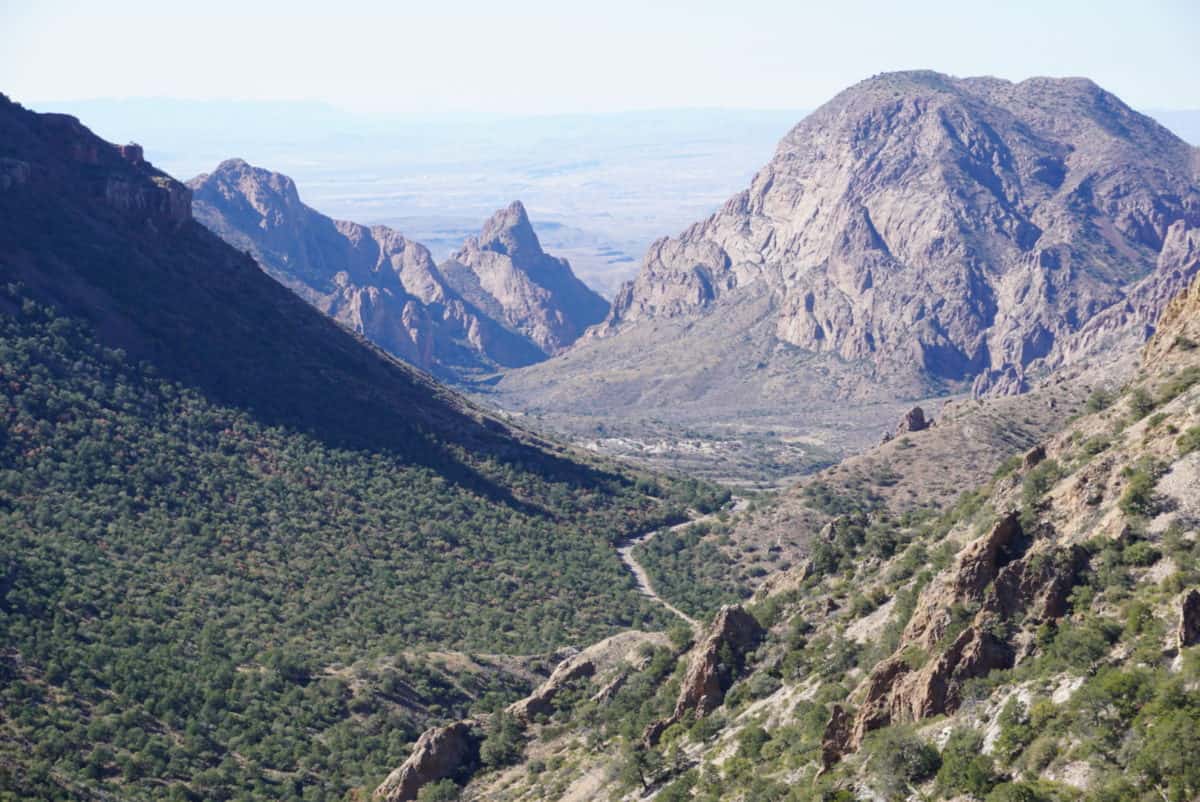 The Lost Mine Trail in Big Bend National Park
