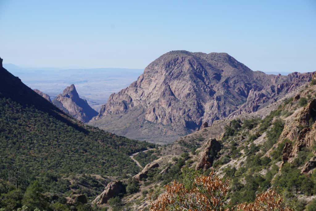 Views from the Lost Mine Trail in Big Bend National Park