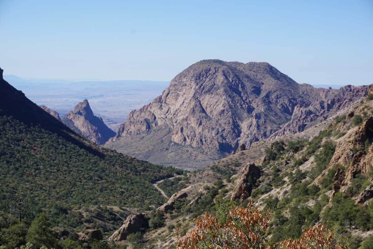 Views from the Lost Mine Trail in Big Bend National Park