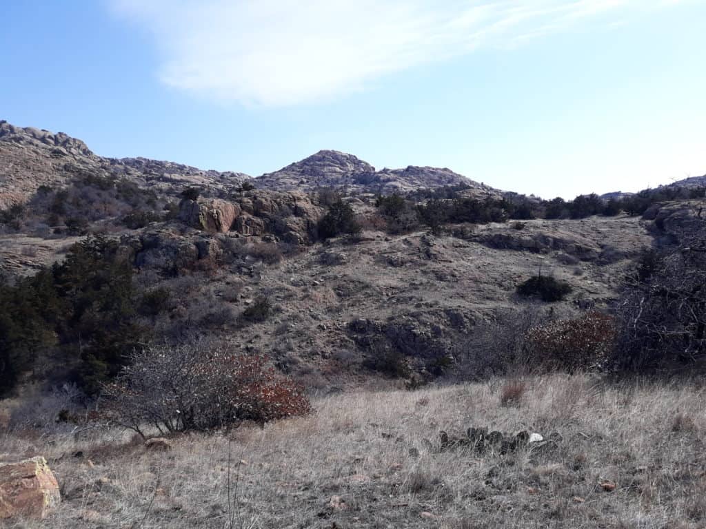 Hiking the Charons Garden Trail in the Wichita Mountains in Oklahoma