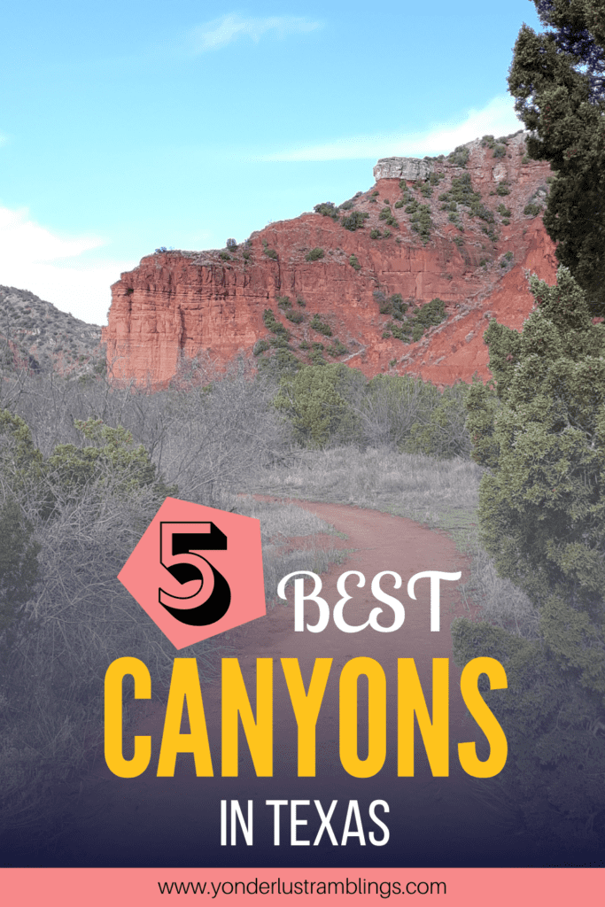 Best canyons in Texas