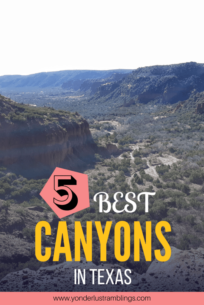 The Top 5 Best Canyons in Texas You Have to See in Person