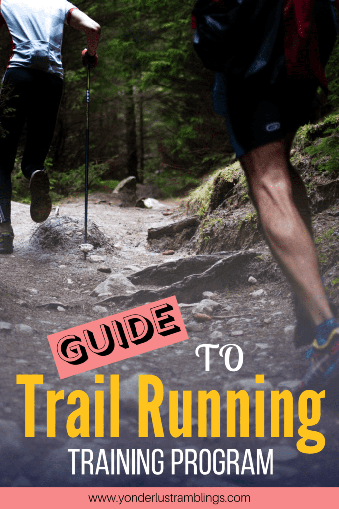 Trail running training program for beginners