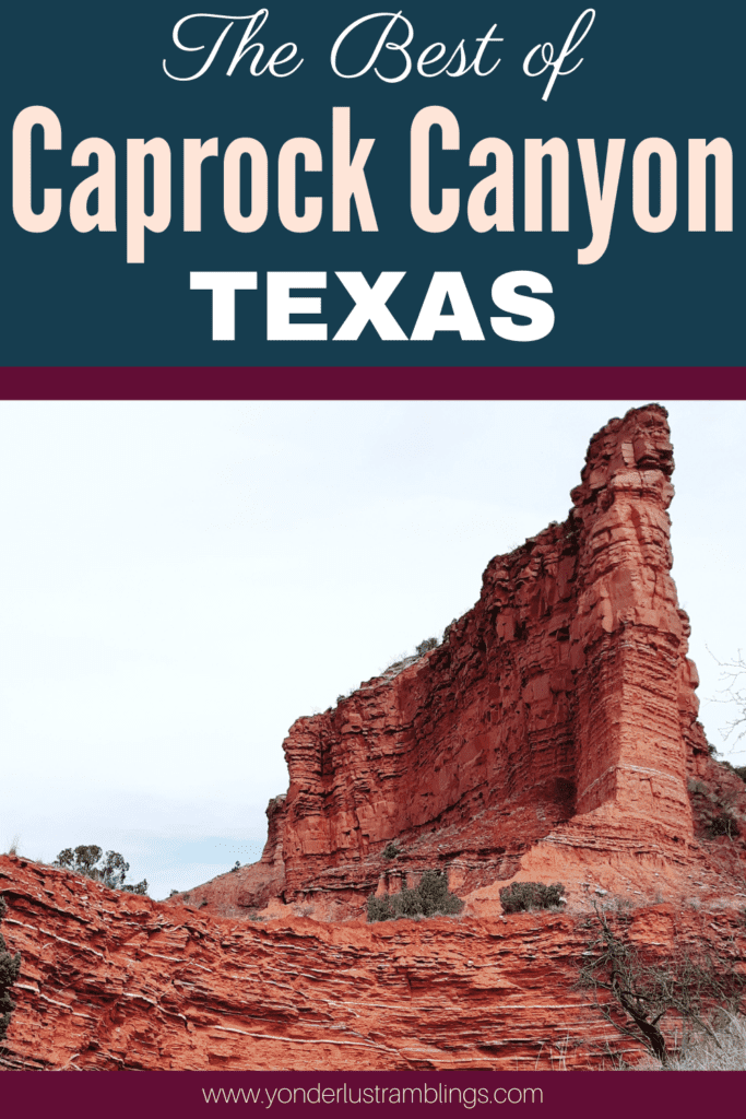Caprock Canyons State Park hiking and camping