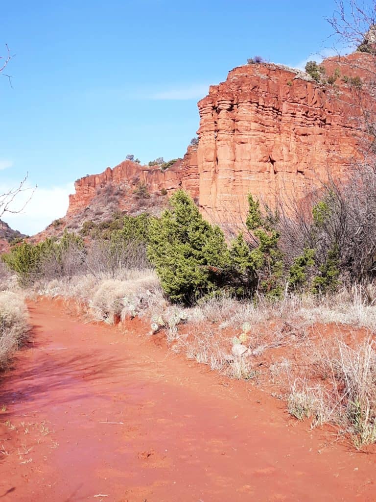 Caprock Canyon State Park hiking