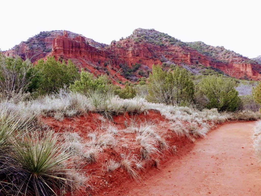 Caprock Canyons State Park hiking and camping