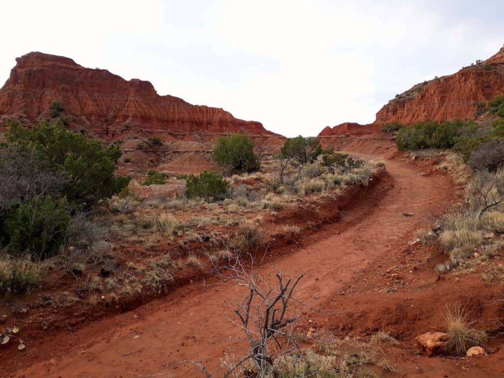 Caprock Canyons State Park camping and hiking