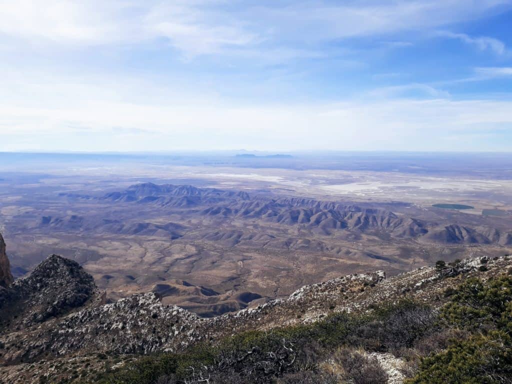 Views of Guadalupe Mountain National Park