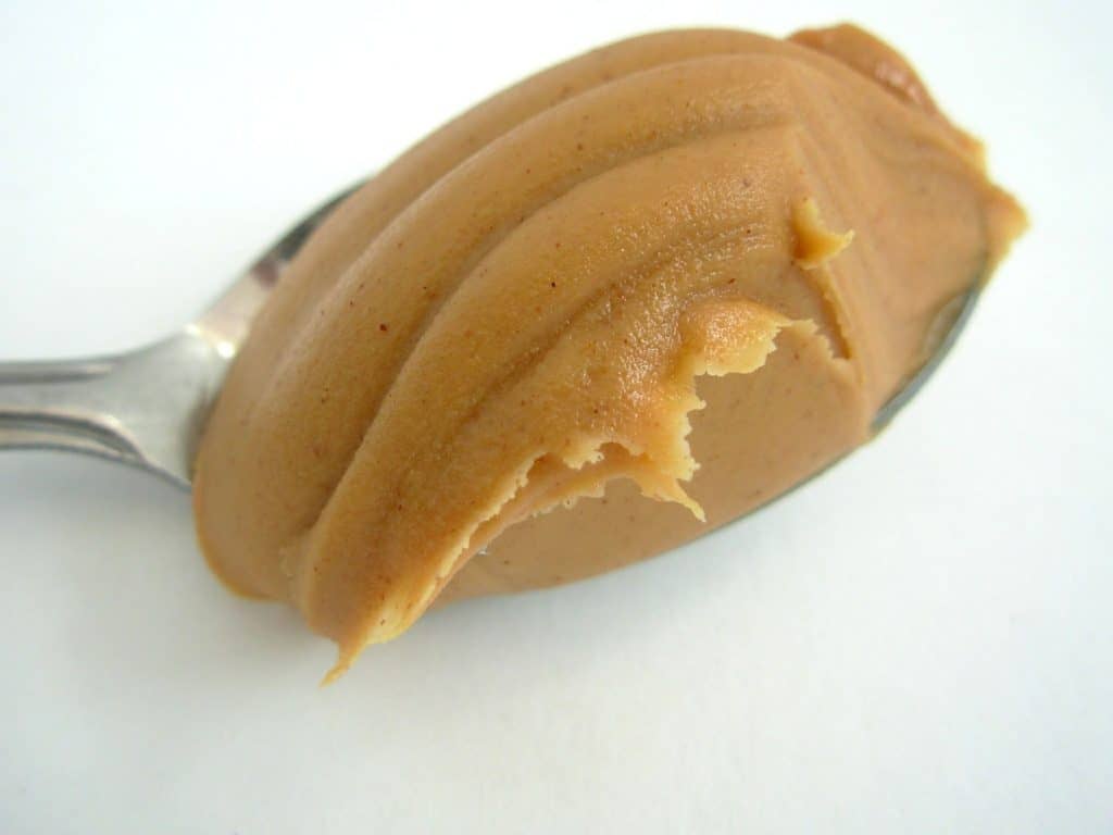 A spoonful of peanut butter