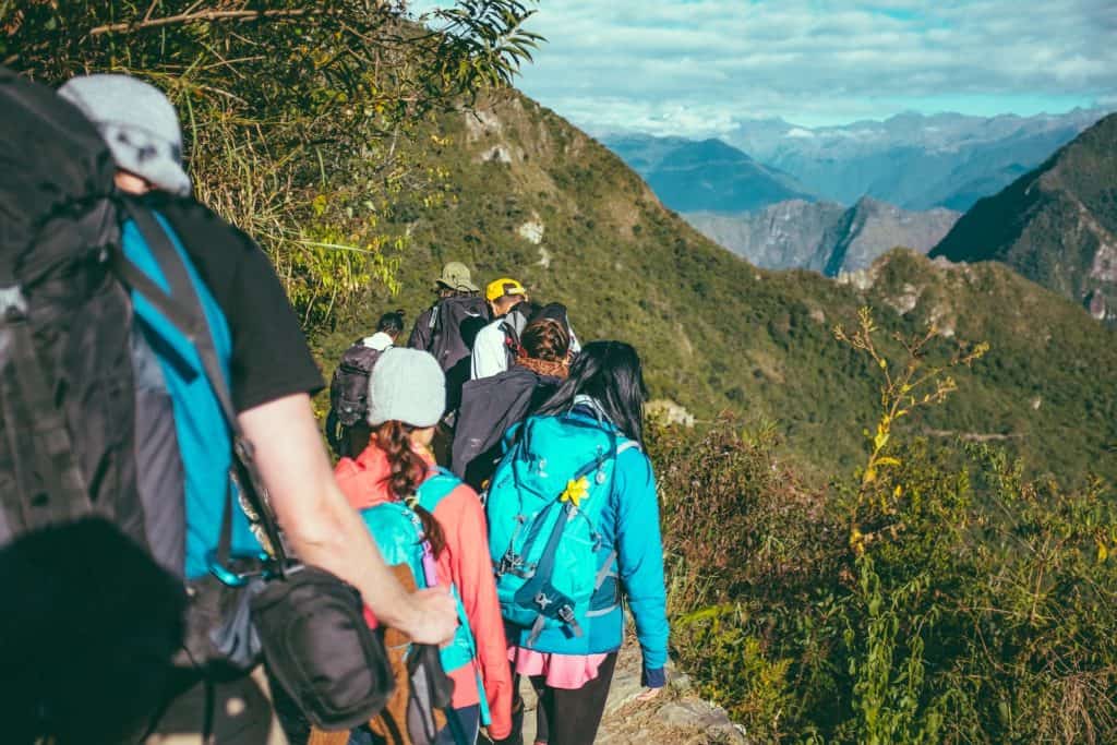 Group hiking is one different types of hikes