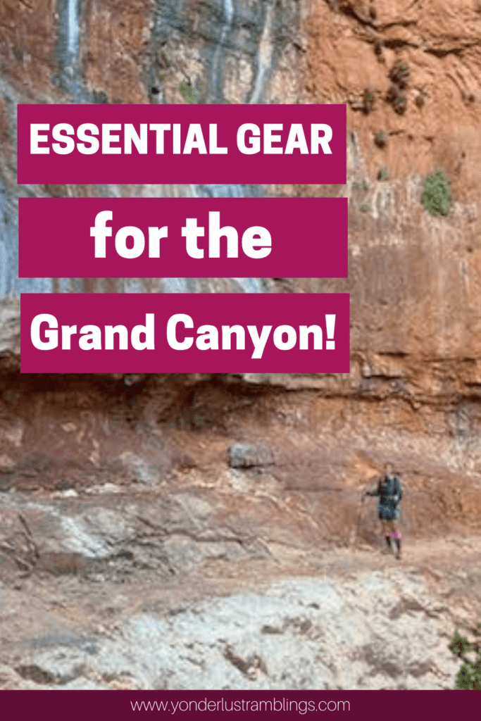 Essential hiking gear for Grand Canyon trails