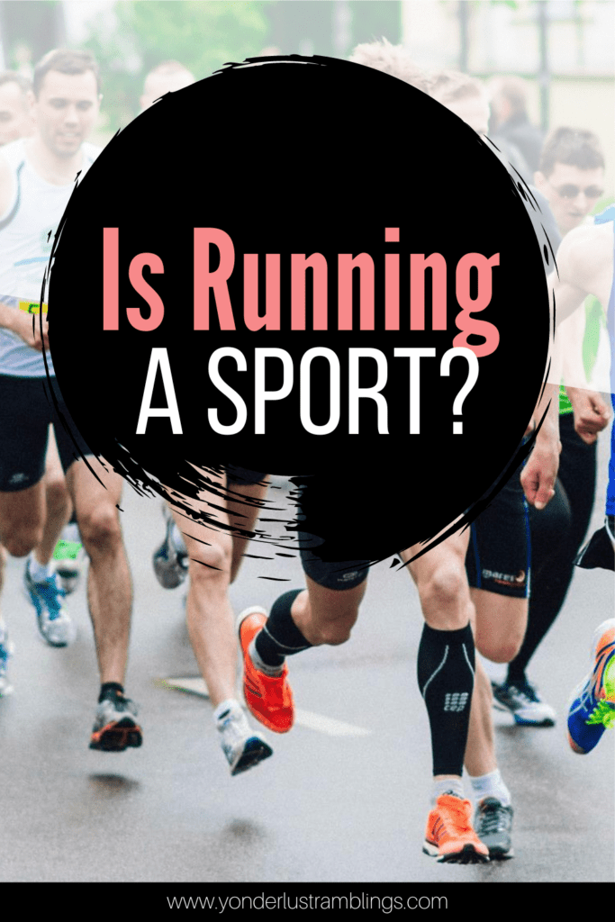 Is running a sport or is running a hobby