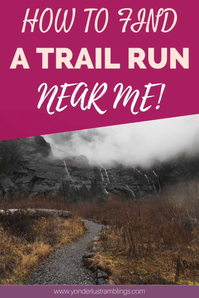 How to find a trail run near me