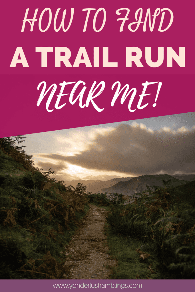 How to find a trail run near me