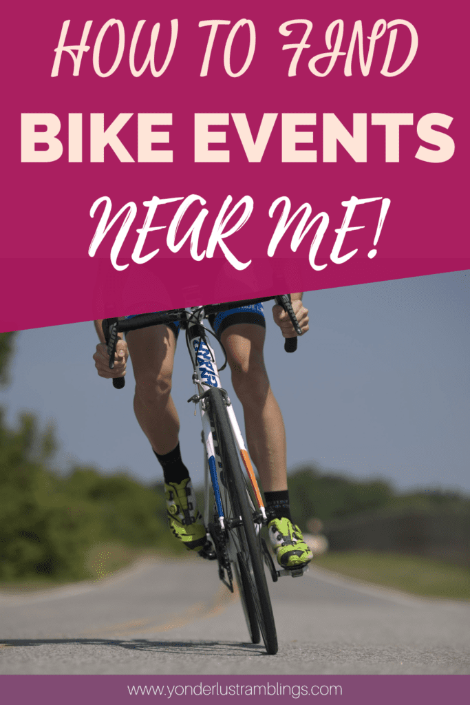 How to find cycling events near me