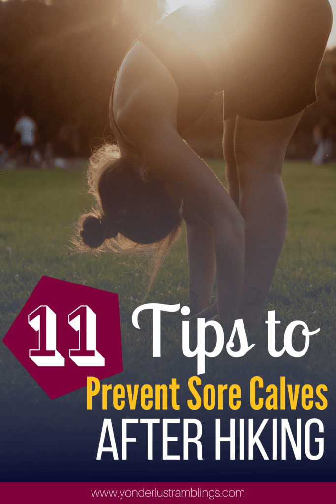 Tips for calf pain after hiking