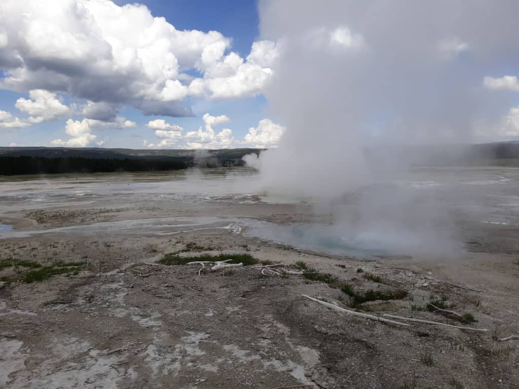 The Fountain Paint Pot Trail in Yellowstone National Park
