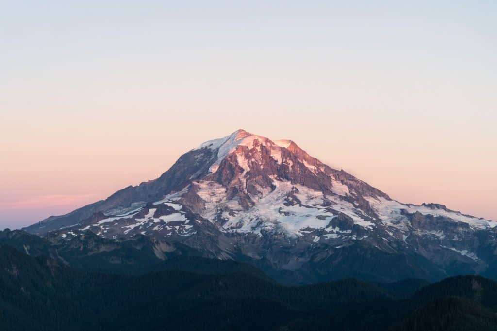 Mount Rainier has one of the best trail runs and trail half marathons in the US