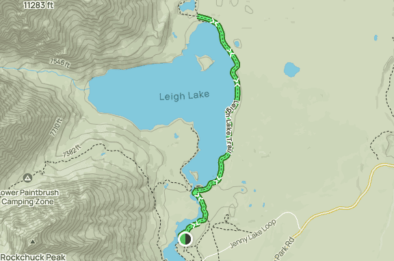 Leigh Lake is one of the best day hikes in Grand Teton National Park