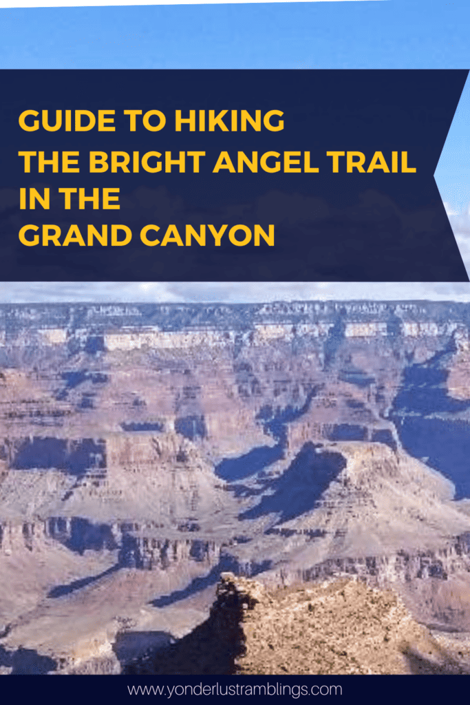 Hiking the Bright Angel Trail in Grand Canyon National Park