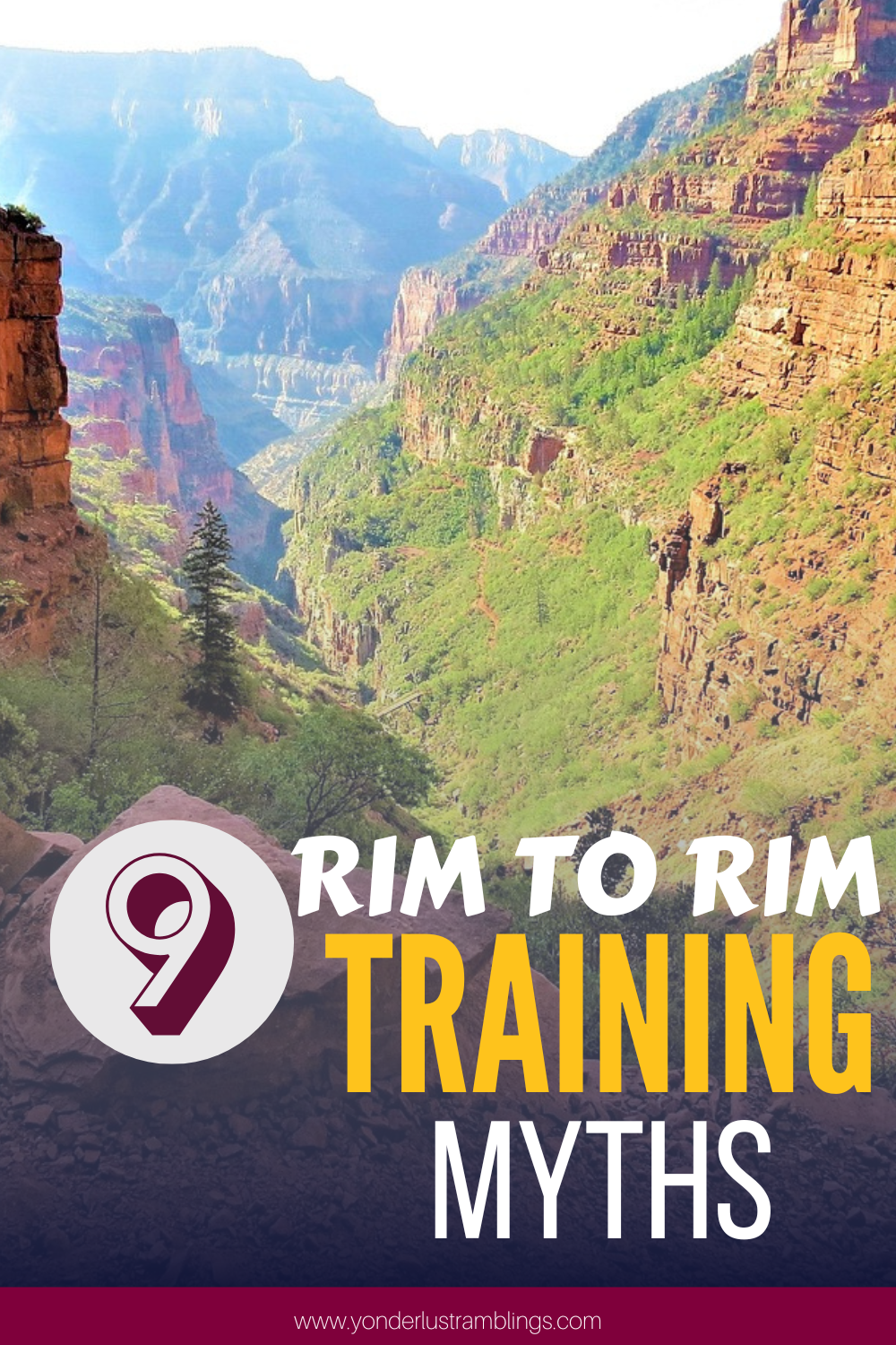 To The Rim 9 Myths About Training for a Rim to Rim