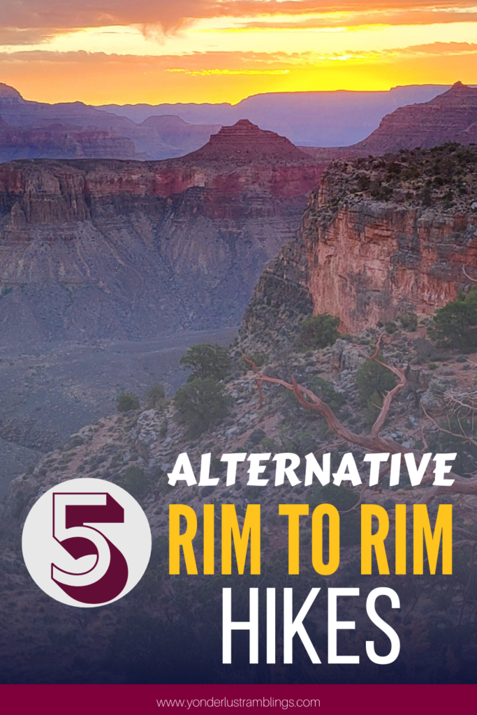 Alternatives to the Rim to Rim hike in the Grand Canyon