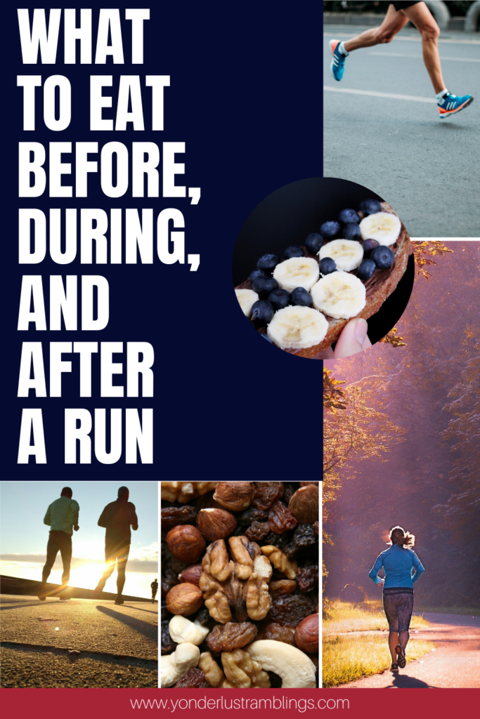 What to eat before, during, and after a run