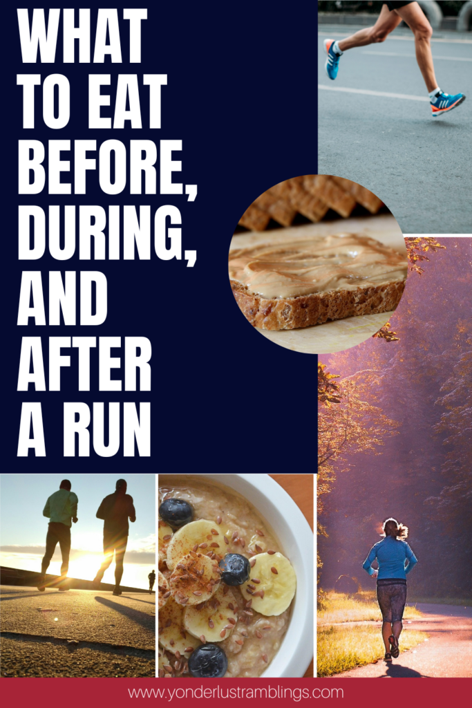 What to eat before, during, and after a run