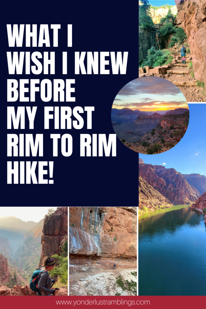 What I wish I knew before my first Rim to Rim hike