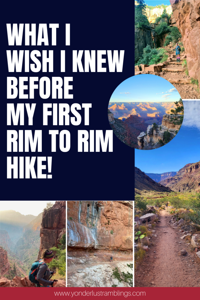 What I wish I knew before my first Rim to Rim hike