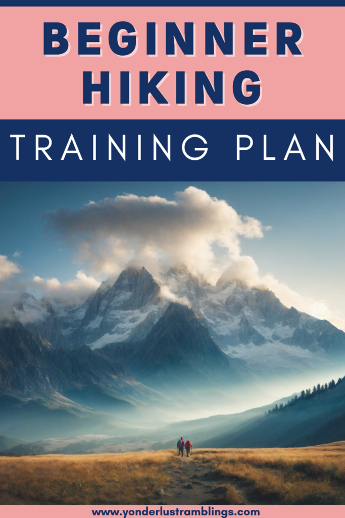 Beginner hiking training plan